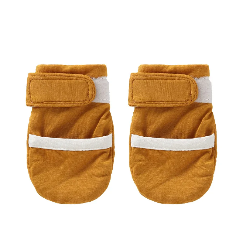 Factory manufacturer bamboo spandex plain color warm toddler stripe  baby mittens