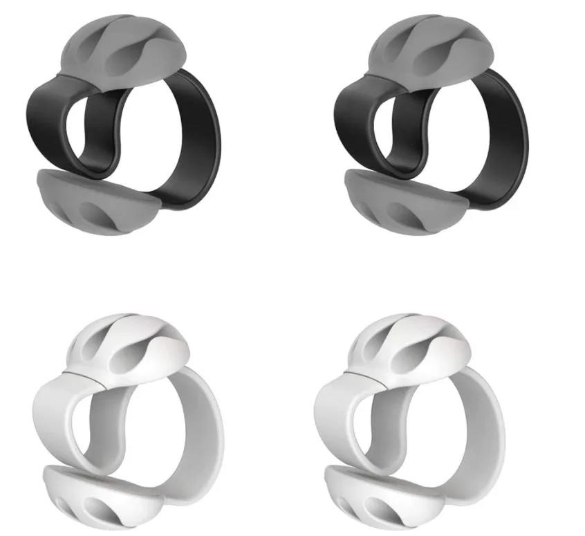 
Amazon hot sale Desktop cable organizer Cord Organizer Silicone Clips Desk Cable Management 4piece 