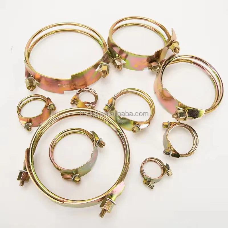 Chinese manufacturer of high-quality tiger type heavy-duty spiral hose clamps