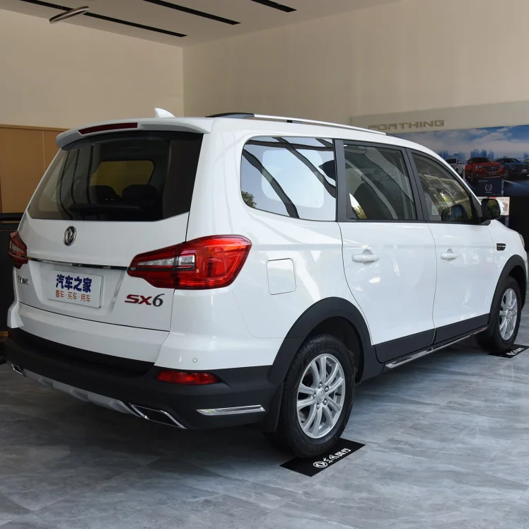 Dongfeng JOYEAR SX6 Euro VI RWD Новый 7-местный внедорожник свет/темная кожаная внутренняя автоматическая камера заднего вида 17 дюймов колеса ручной коробки передач