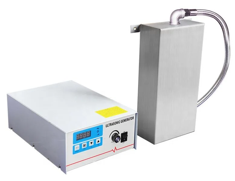 Immersible Transducers Are Used For Sonication In Large Existing Stainless Steel Tanks