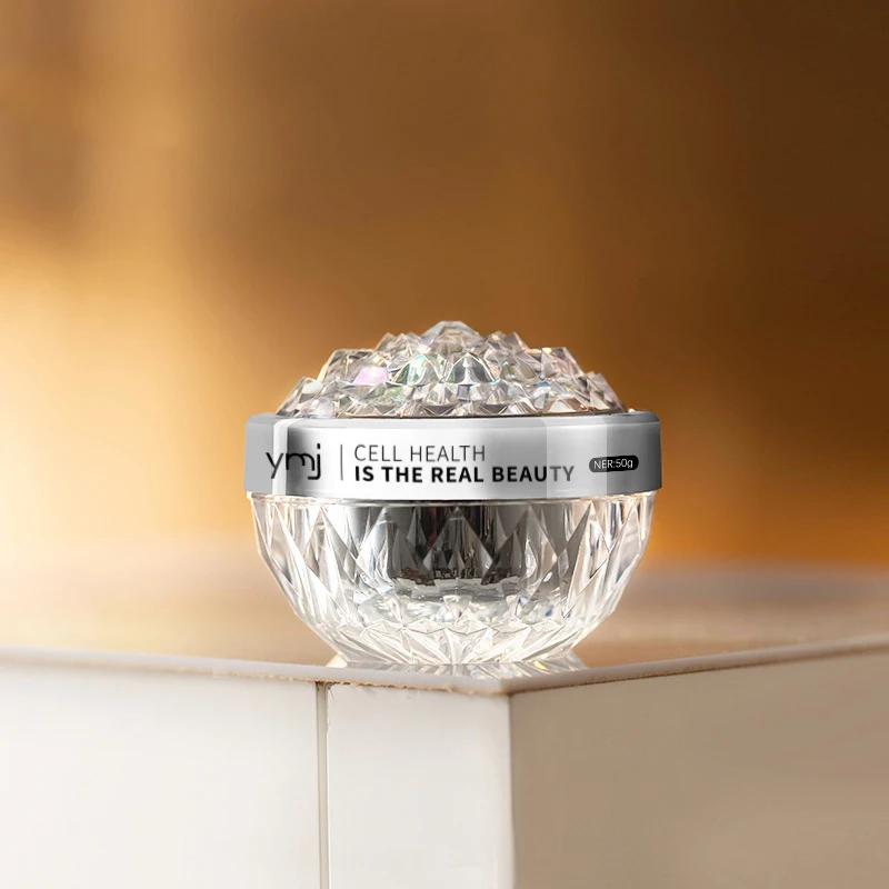 Acrylic cosmetics jar Makeup Jars Wholesale Containers Clear Square Acrylic Plastic 30g 50g Luxury Face Cream Cosmetic Packaging