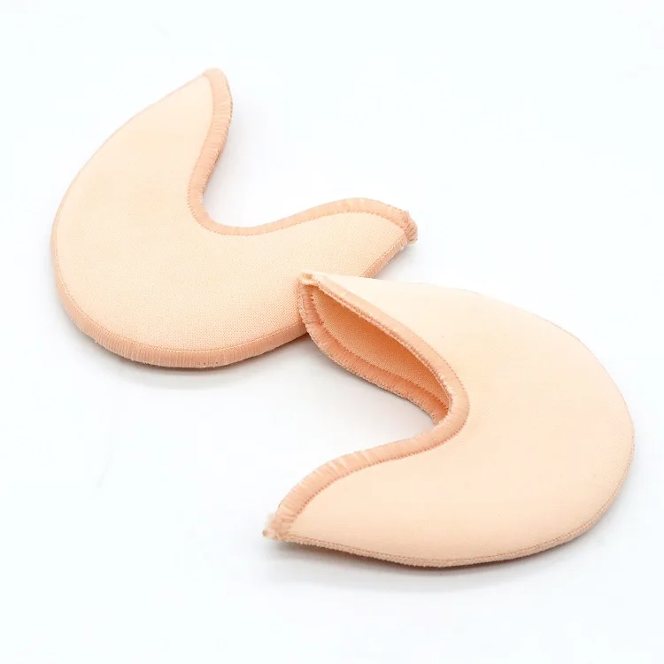 Breathable ballet shoe toe cover, front sole sweat absorbing protective foot cover, dance shoe cover, elastic knitted fabric