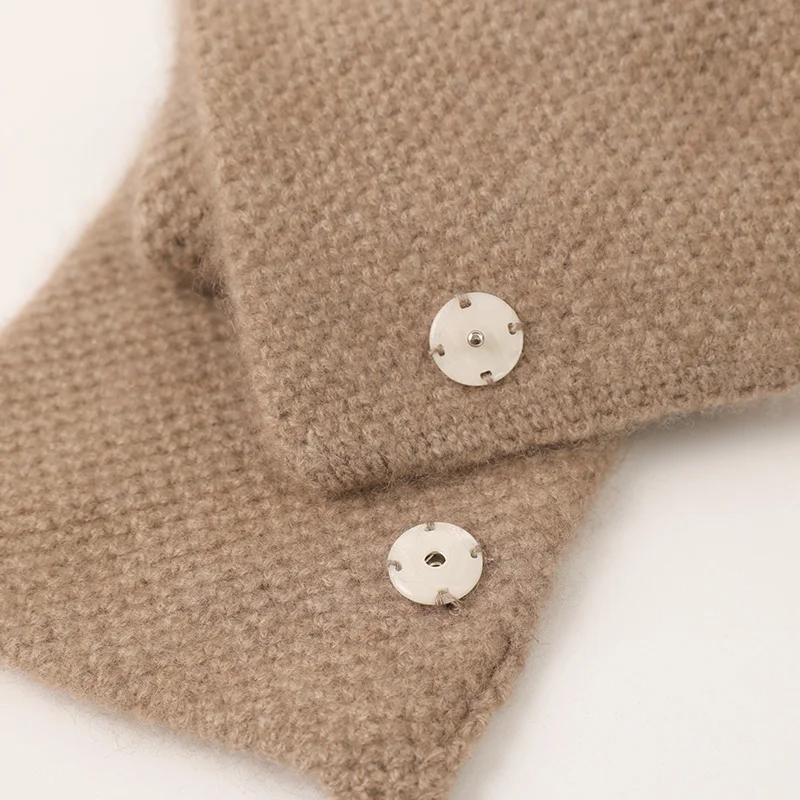 sik friendly soft pure cashmere kids snood scarf custom winter knitted baby neck warmer stole cashmere scarves shawl