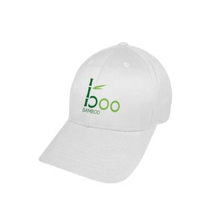 OEM eco friendly bamboo hats recycled PET fabric baseball cap RPET Hat