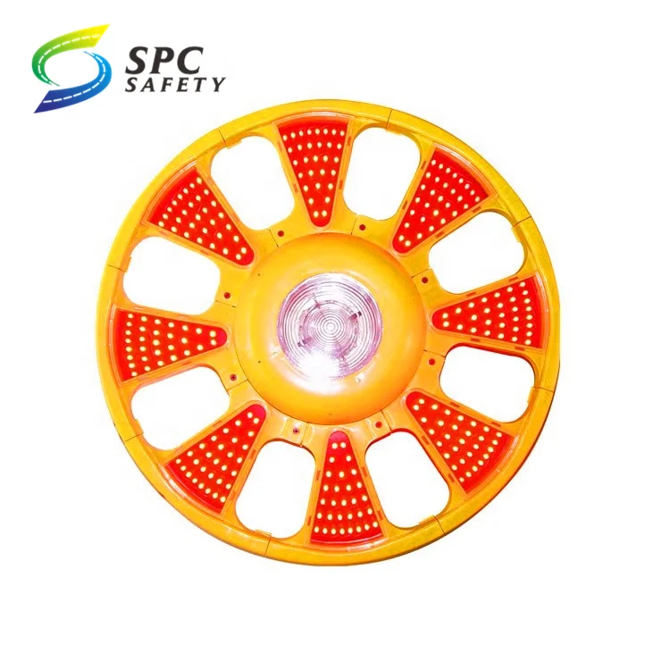 Светодиодный вращающийся вокруг янтарь вспышки трафика strobe предупредительный световой сигнал