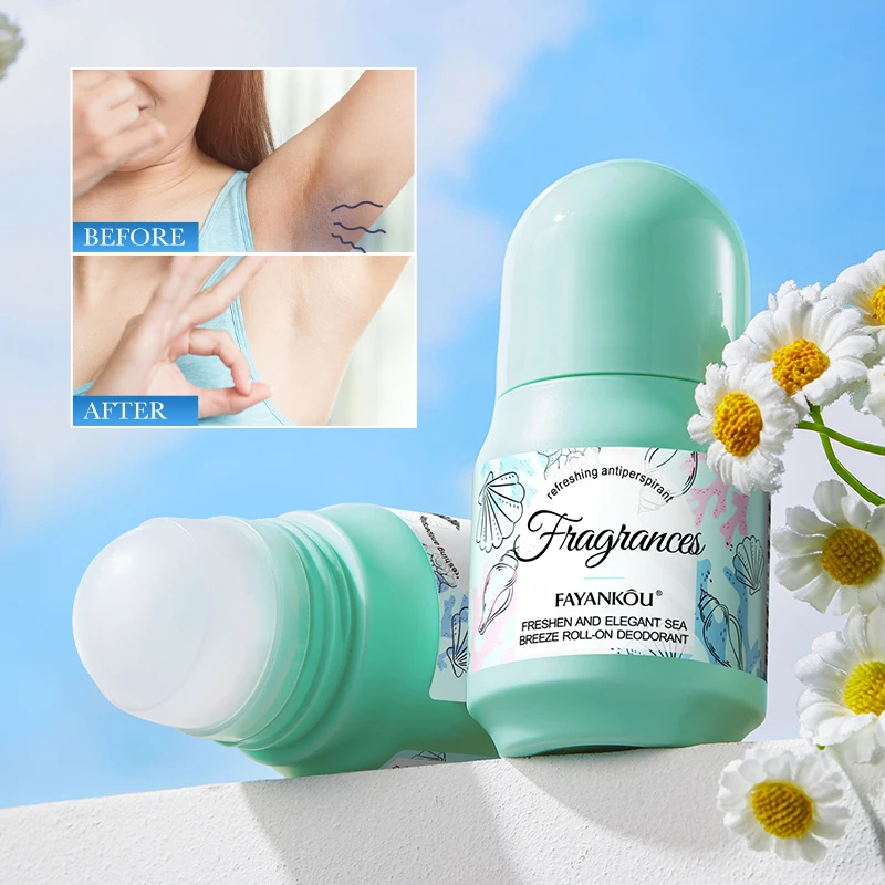 OEM FAYANKOU частная марка морской бриз роликовый антиперспирантный лосьон стойкий дезодорант