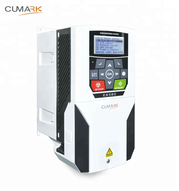 Cumark ES580 pump inverter widely used in Asia countries for gorvenment projects and agriculture projects