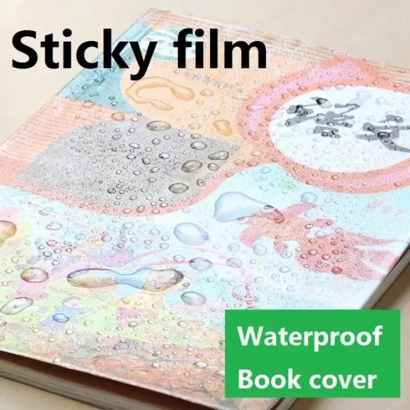 CPP Transparent Contact Self Adhesive Books Covering Film Plastic Clear Self-Adhesive Cover Book