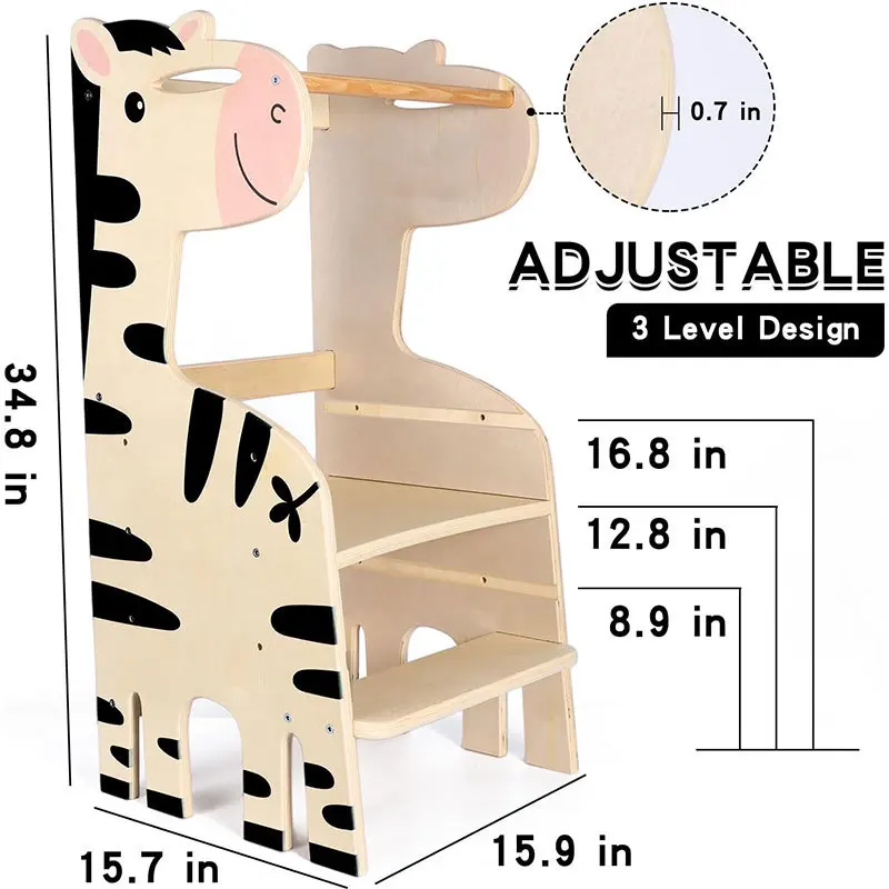 Kids Furniture Wholesale Baby Footstool Learning Tower