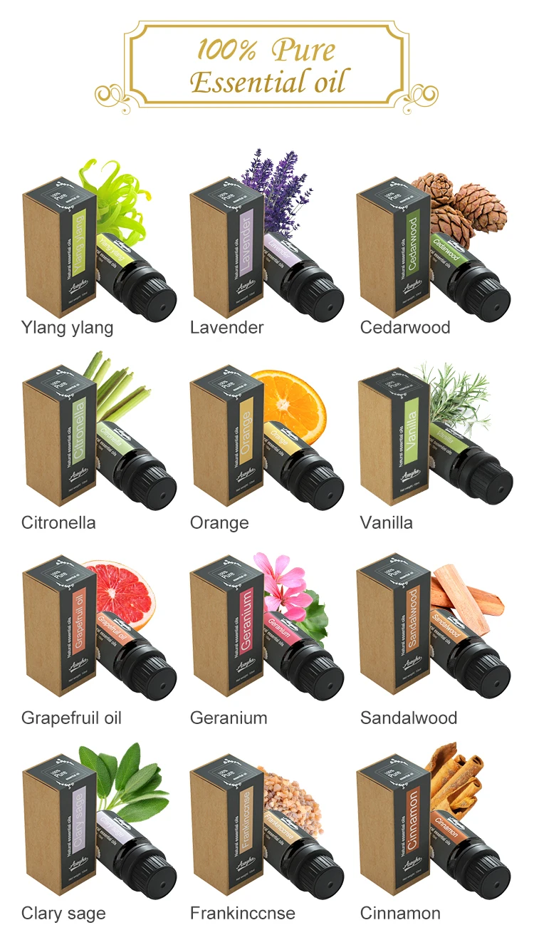 Manufacturer Supply Aroma Oil Organic Cinnamon Vanilla Orange Grapefruit Myrrh Lavender Lemongrass Essential Oil Bulk