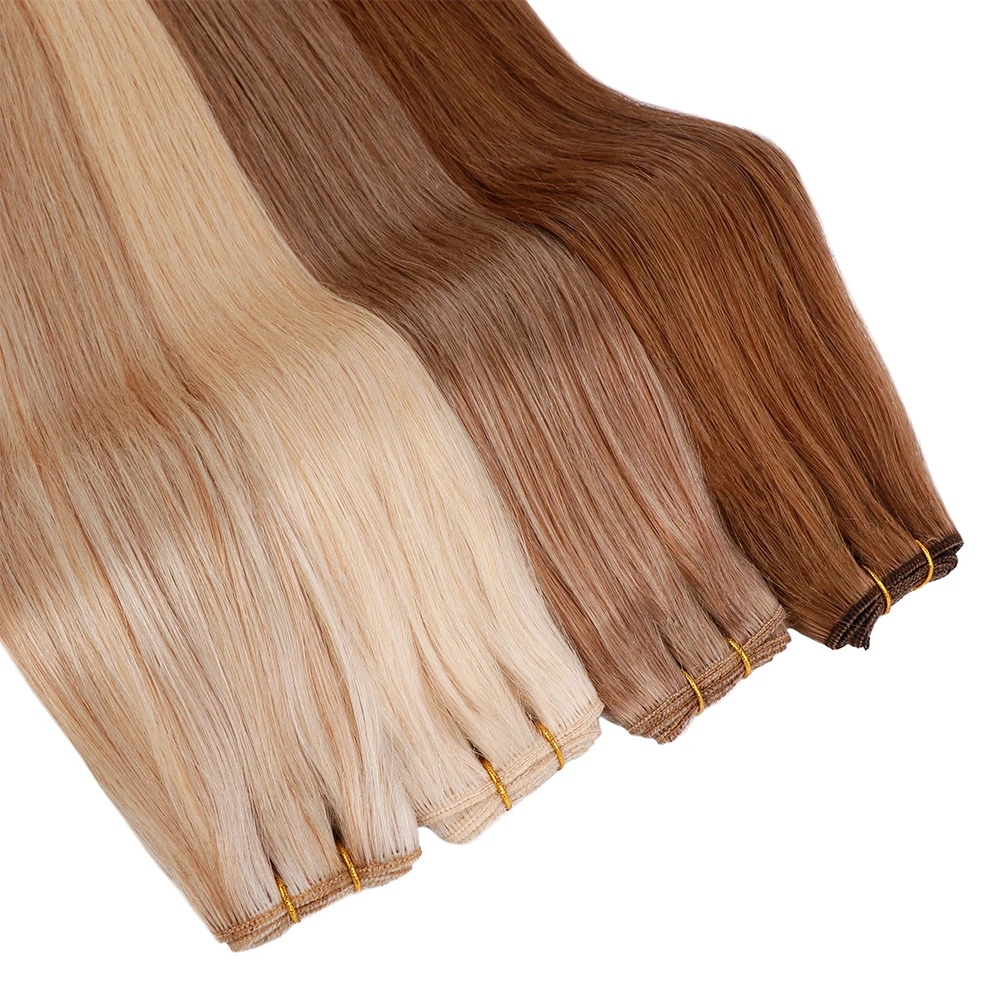 12A Grade Double Drawn 100% Raw Virgin Human Hair Bundles Wholesale Bundle Hair Vendor