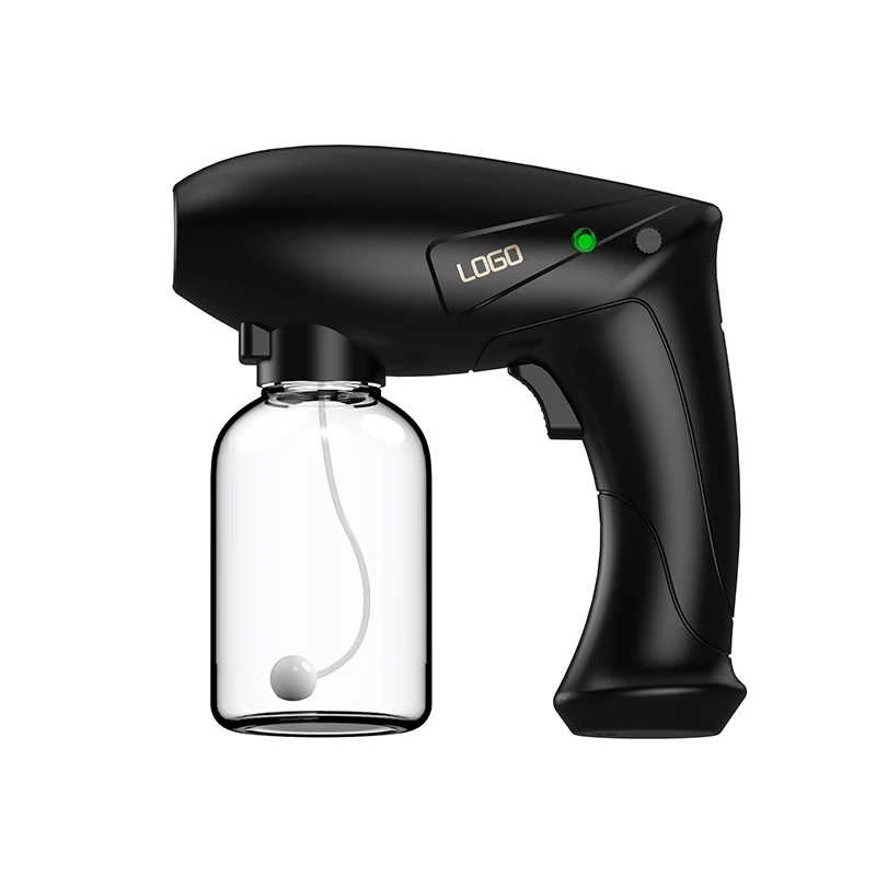 Распылитель Электрический беспроводной портативный синий луч нанопистолет-распылитель красота анион паровой пистолет для лечения волос с гигиенической