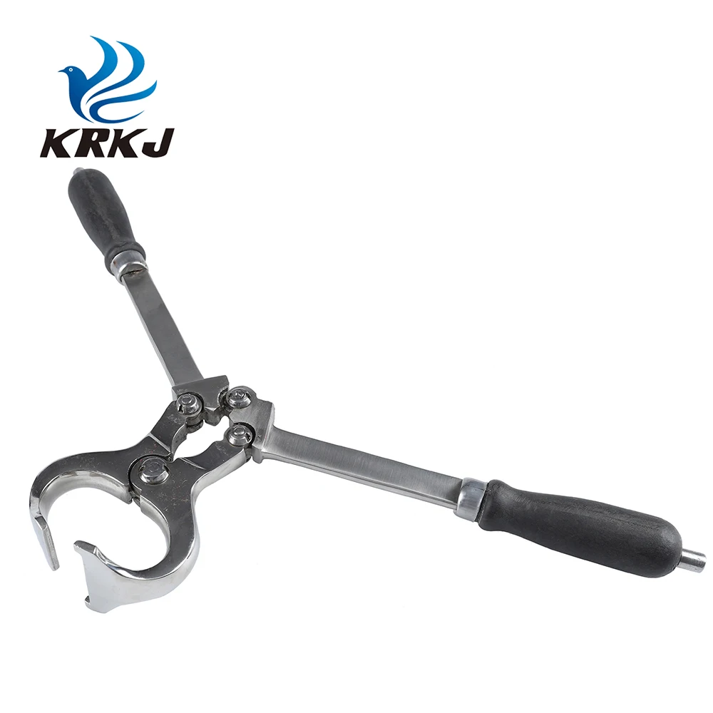 KD706 veterinary 46cm or 36cm stainless steel cattle bloodless burdizzo castration pliers tool instruments equipment