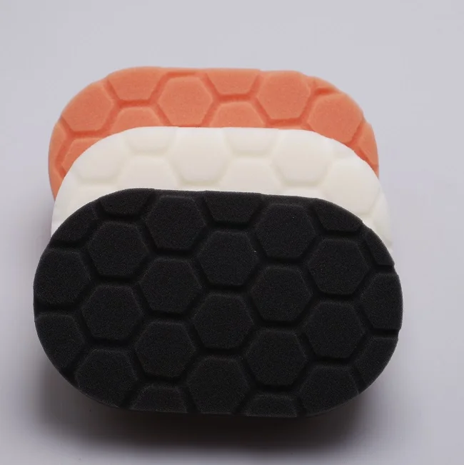 STPA Honeycomb Surface Hand Applicator Car Polishing Pad Sets for Care Cleaning