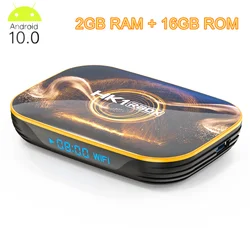 HK1 Max Rbox 4k Tv Box Android 10 4gb Ram 64gb Rockchip Rk3318 2.4 5G Wifi BT4.0 Google Play Youtube  Android 10.0 Tv Box