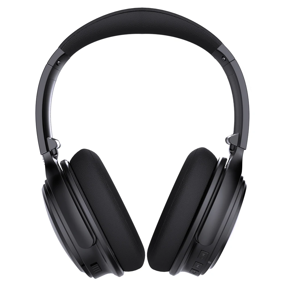Active Noise Cancelling Usb Charge Large Dynamic Driver Deep Bass Wireless Stereo Headphone