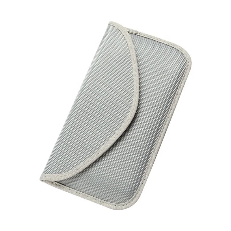 Anti-Tracking Radiation Protection RFID Blocking Phone Key Fob Signal Blocking Faraday Cage Protector Nano Car Keyfob Bag Pouch