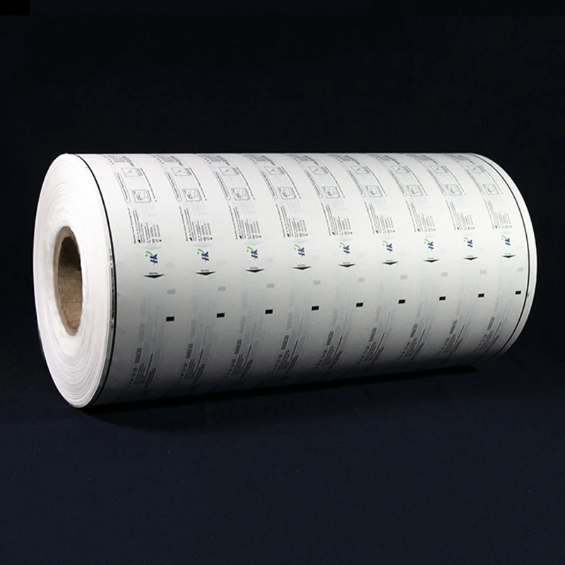 Throat BAG swab cotton swab paper plastic packaging roll film for automatic packaging machine dialysis paper