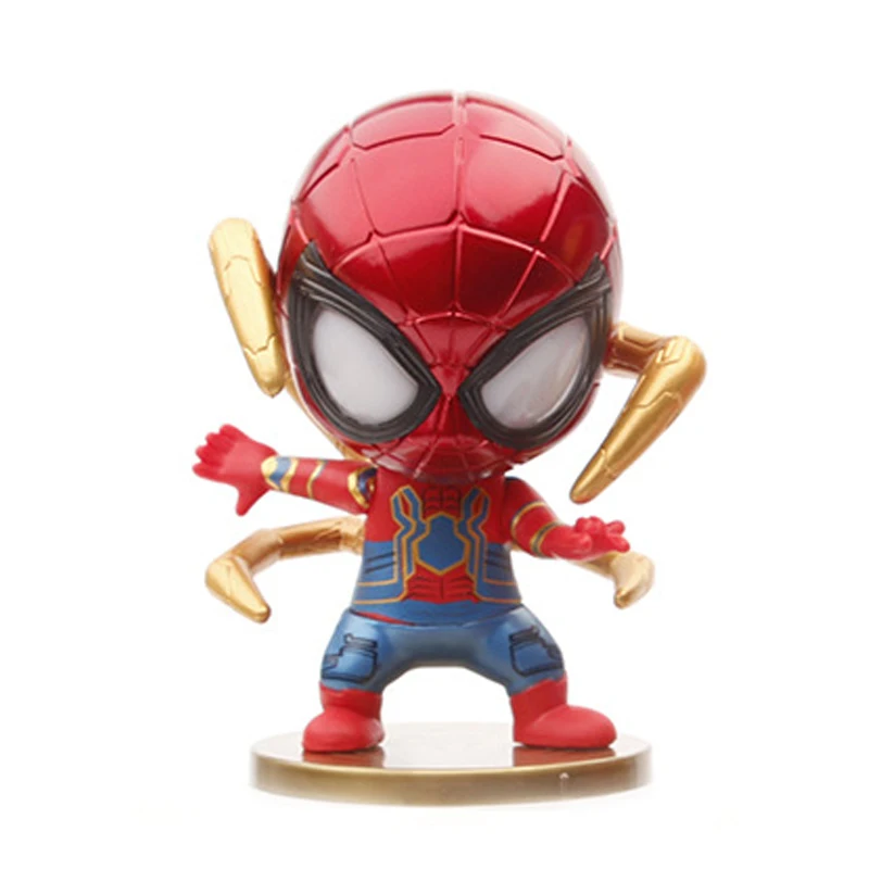 Custom resin movie cartoon characters ornaments Marvel super hero toys Spiderman action figure