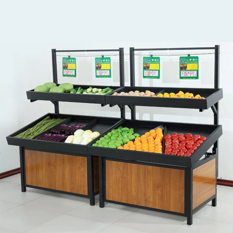 Wall Side Gondola Shelving Advertising Display Supermarket Racks Supermarket Shelf For Bread