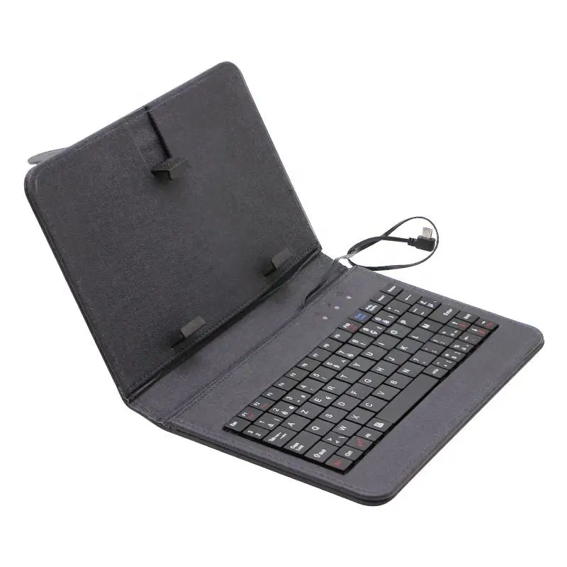 FOCUS New Custom Logo Promotional Gift Tablet Cover with Keyboard Magnetic Tablet Stand Phone Stand Bluetooth Keyboard