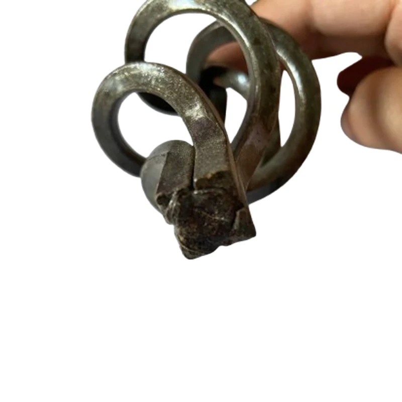 steel decorations accessories iron decoration Q235 steel rod wrought iron Handmade Baskets Iron Twist 4 Rod Baskets