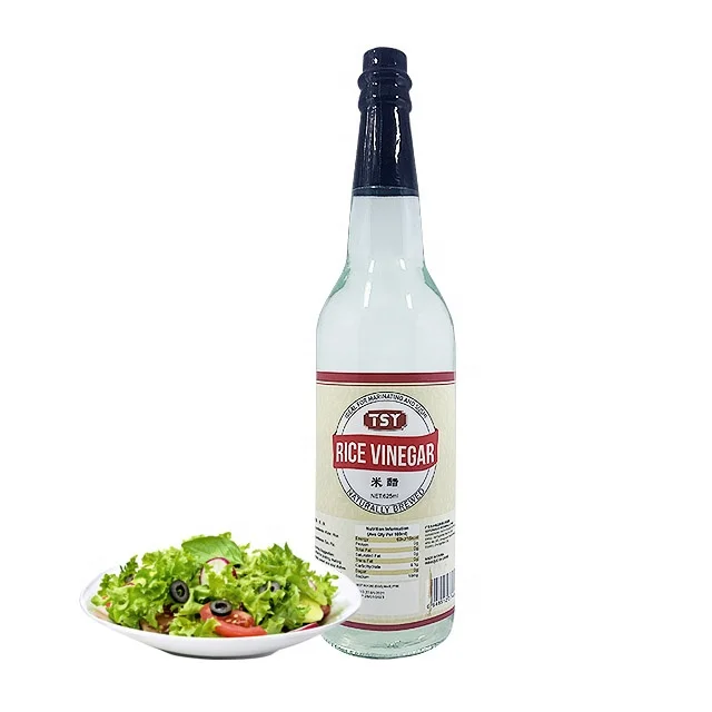 TSY Food Factory Wholesale Price Bulk Vinegar Healthy Raw Material Fermented Halal Sushi Rice White Vinegar