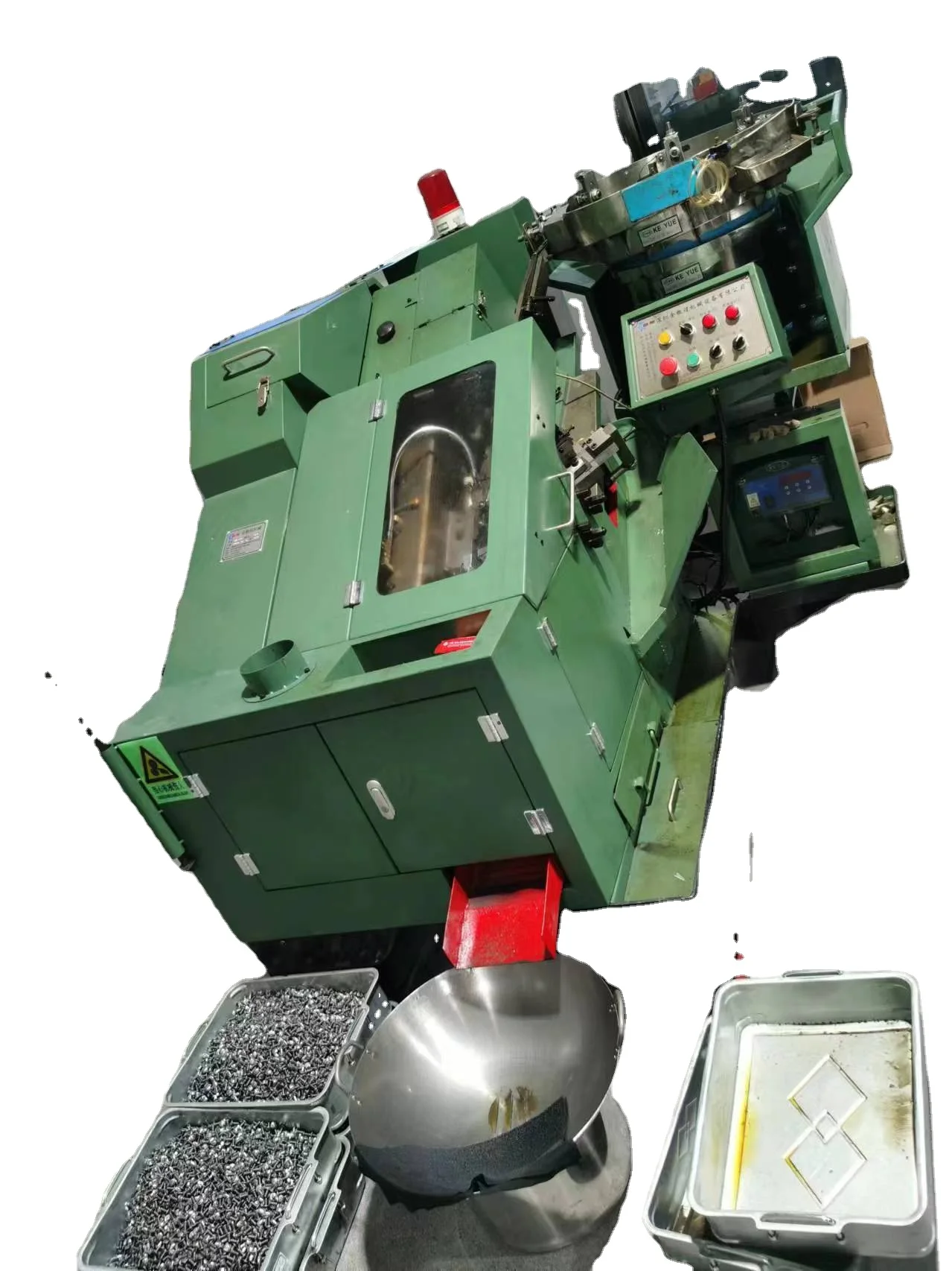 High Efficiency Low Nose Screw Bolt Threading Rolling Machine New Type for Manufacturing Plant Core Component Motor