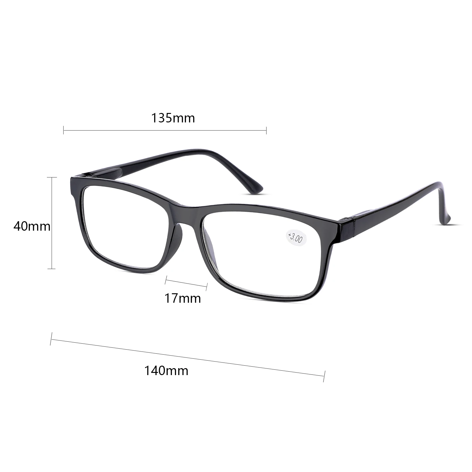 New HD cheap Spring  reading glasses business for men women reader Fashion elderly light simple glasses wholesale