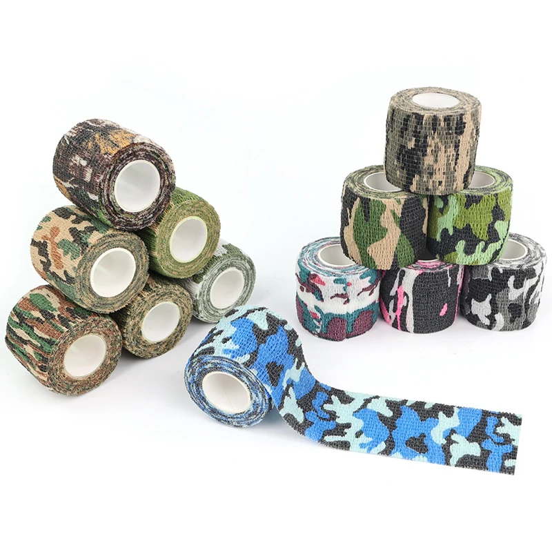 Soft Non Woven Tape Latex Free Finger Thumb Sport Tape Elastic Cohesive Bandage For Athletic