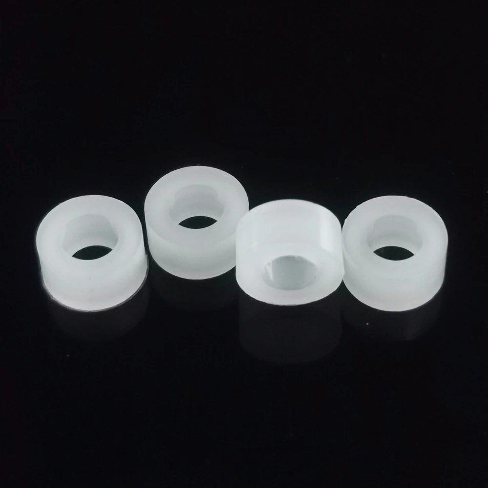 Good quality round isolation  double pass column Nylon spacer tube sleeve 6.3*3.2*3