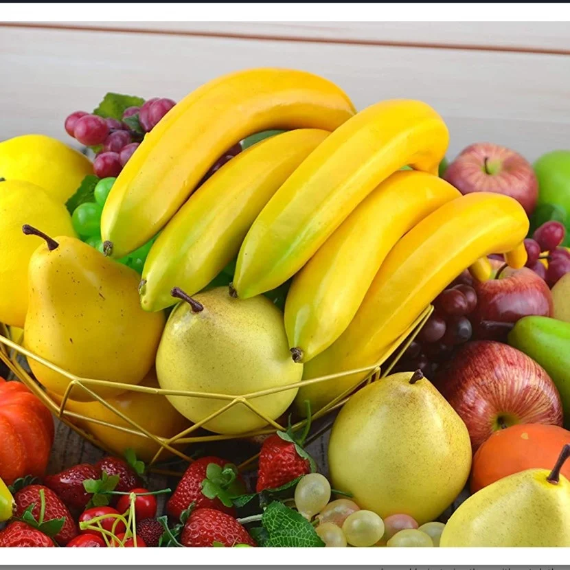 Wholesale Banana Artificial Banana Plastic banana for decoration