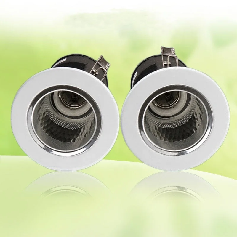 Adjustable led light housing e27 recessed ceiling light Traditional Style E27 Standard Led Downlight Housing