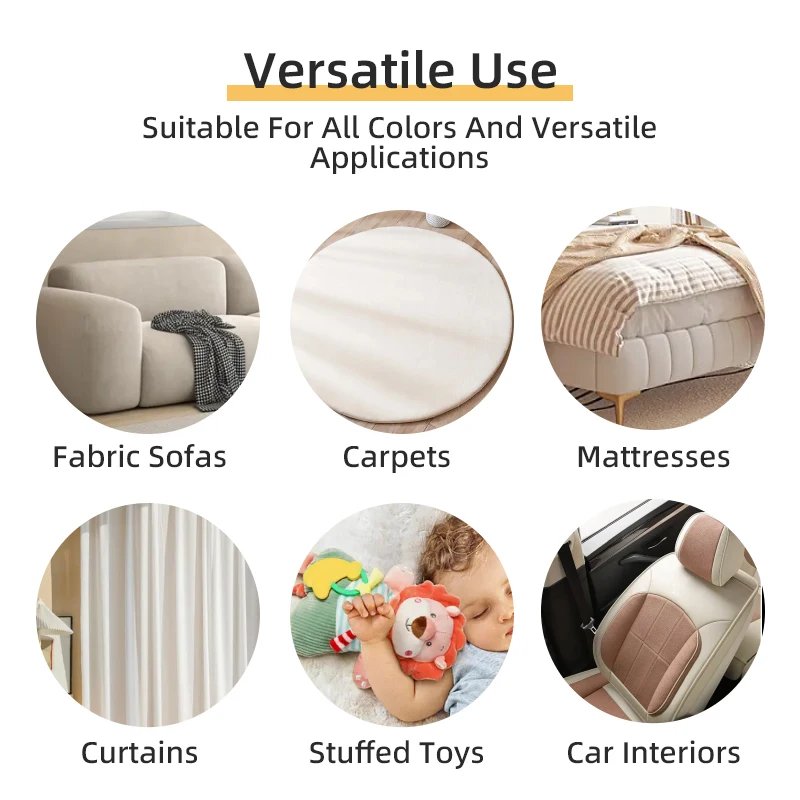 Special Eco-Friendly Dry Cleaning Agent for Water-Free Carpet Mattress Gel-Shaped Fabric Sofa & Wet Clothing Cleaner