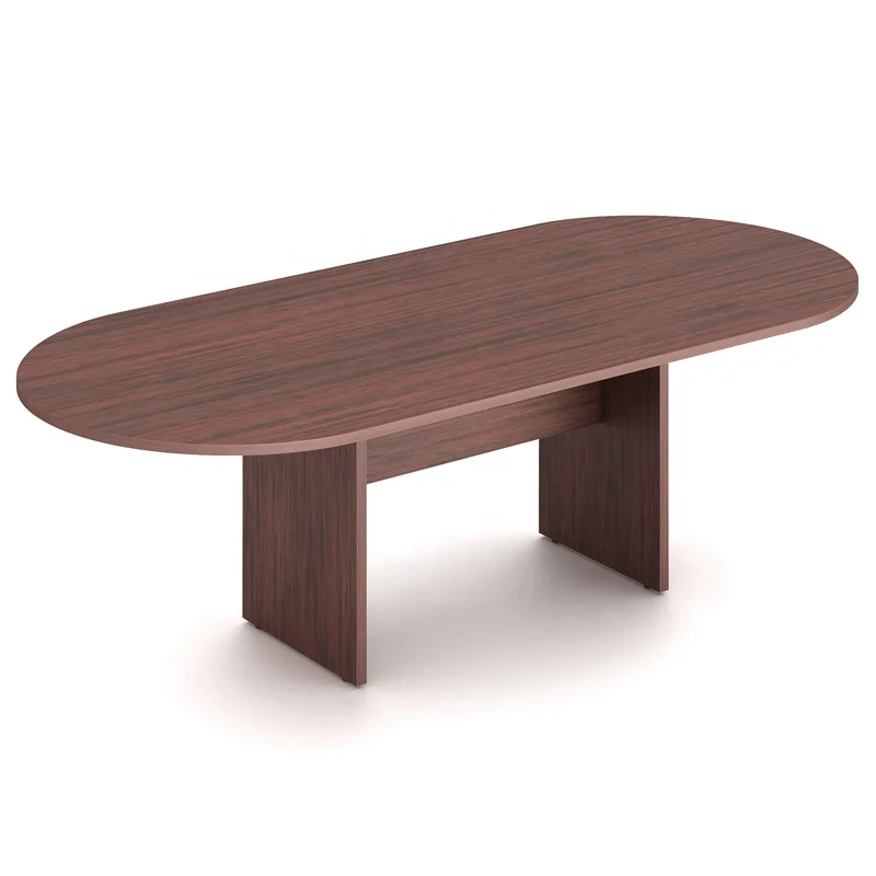 Racetrack coffee meeting table meeting room wooden conference tables meeting desk boardroom table