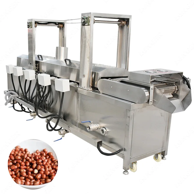 Factory Price Snack Food Onion Crisps Chicharon French Fries Frying Banana Plantain Frites Cassava Potato Chips Fryer Machine