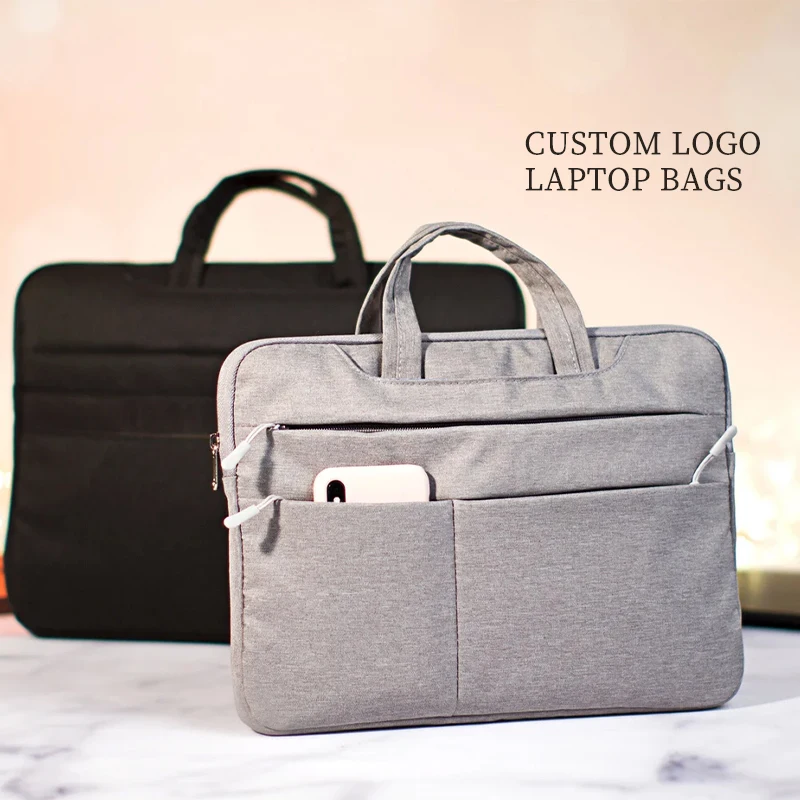 Custom Logo Business Laptop Bag stylish minimalist briefcase Office laptop bag laptop bags covers