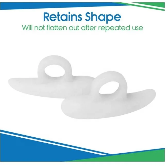 Hammer Toe Straightener Pads,Corrector for Curled, Crooked, Curved, Overlapping, Clubbed, Claw, Mallet Curling Toes Relief