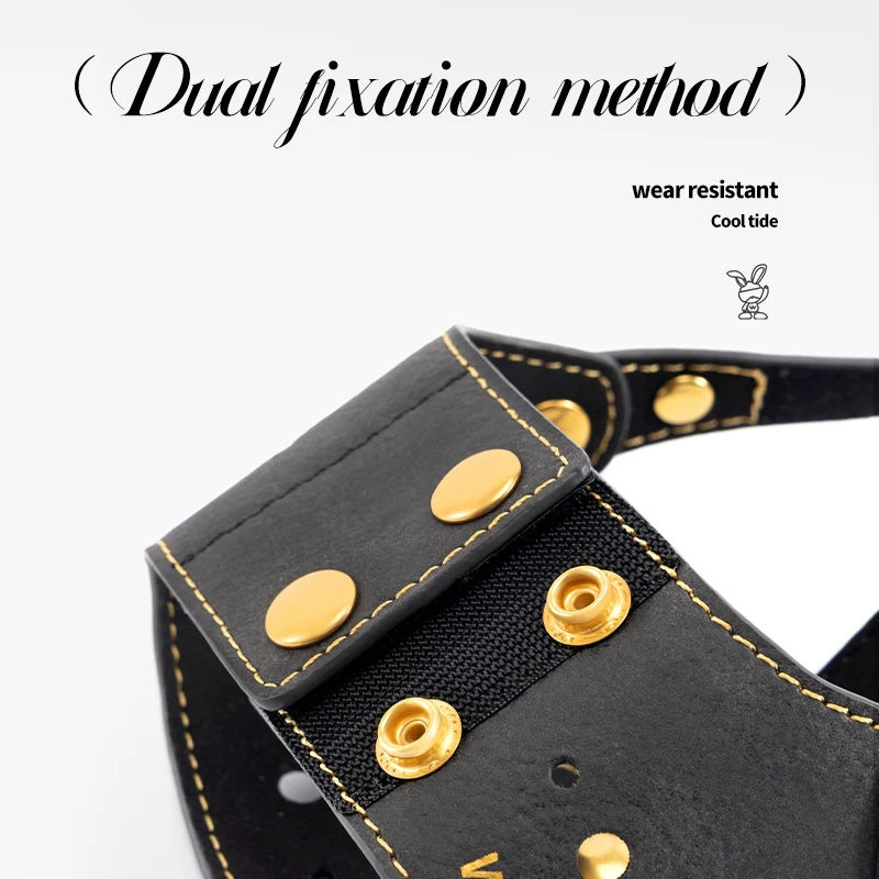 WAKYTU C140 Dog Mouth Guard Dog Safe Muzzle Mouth Cover Breathable Mesh Anti Bite Dog Muzzle