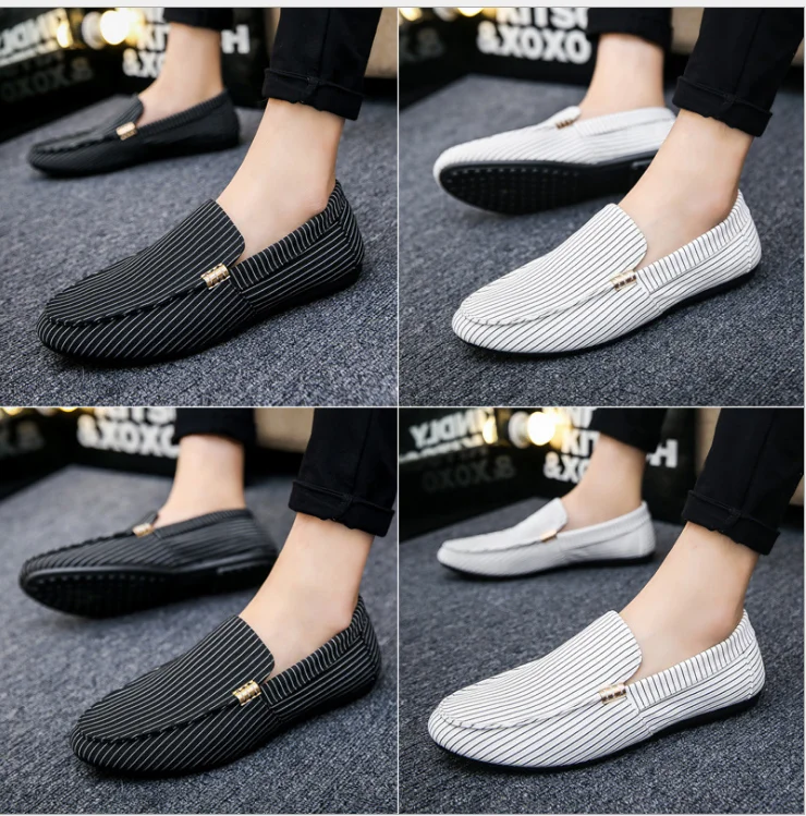 Good Quality Cheaper Spring For Men Walking Cotton Fabric Sneakers Casual Shoes