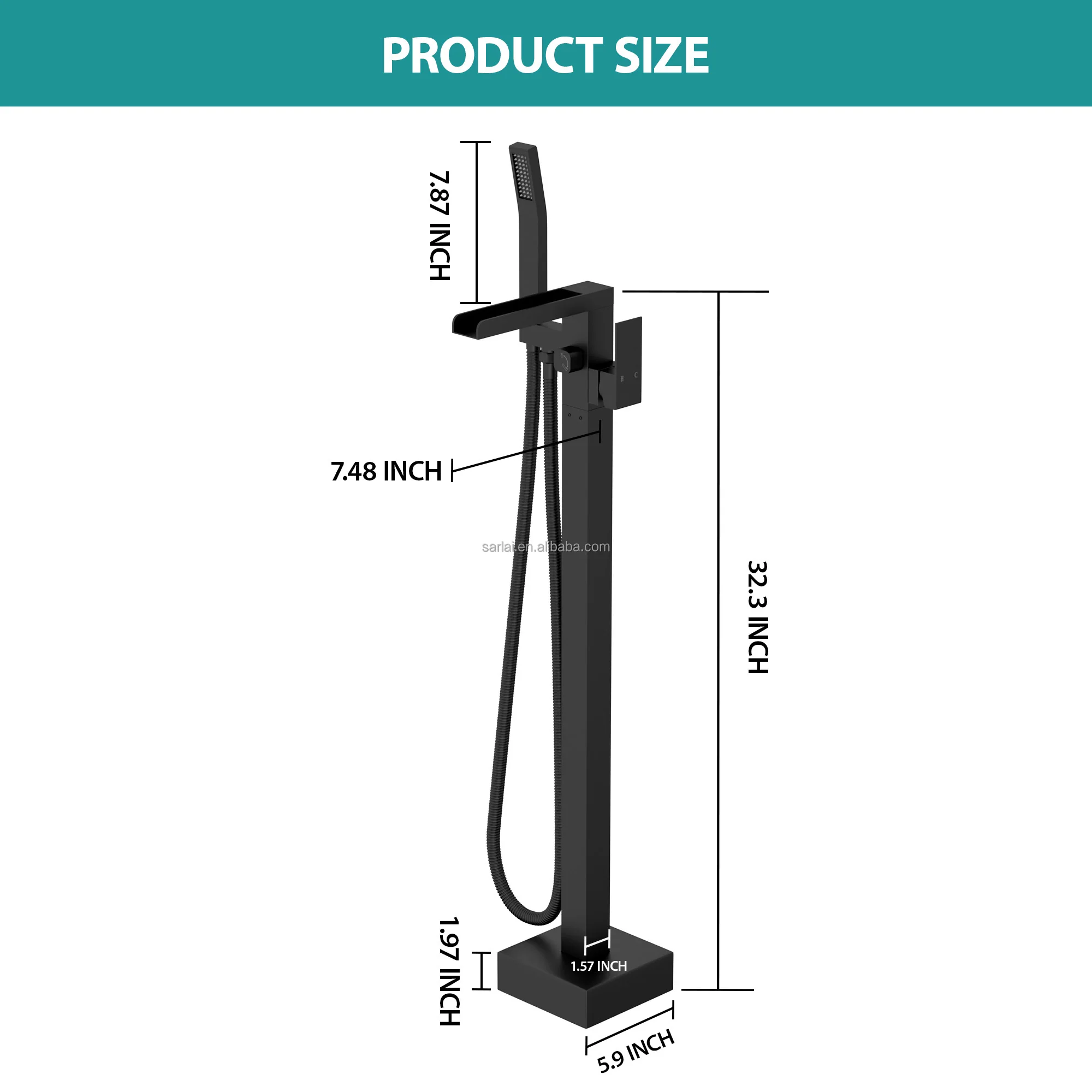 Black Faucet Bathroom Stainless Steel 304 Tap Faucets For Bathroom Use