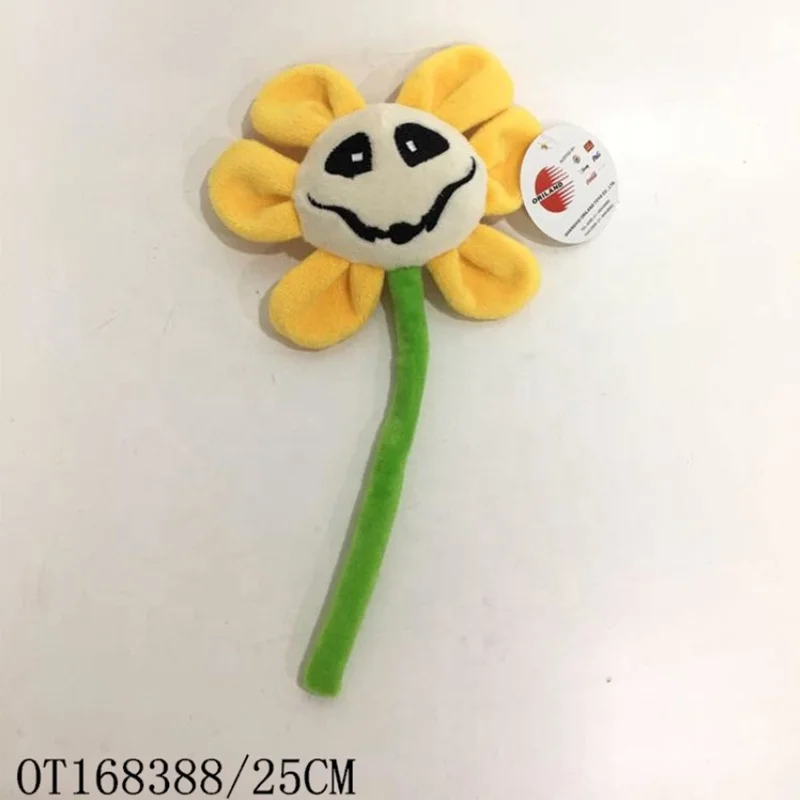 Soft Cute Kawaii Plushies Peluches Plant Plush Decoration Sunflower Stuffed Artificial Flower  Plush Toys