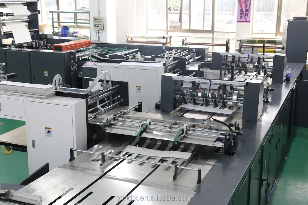 Plastic cover notebook complete production line