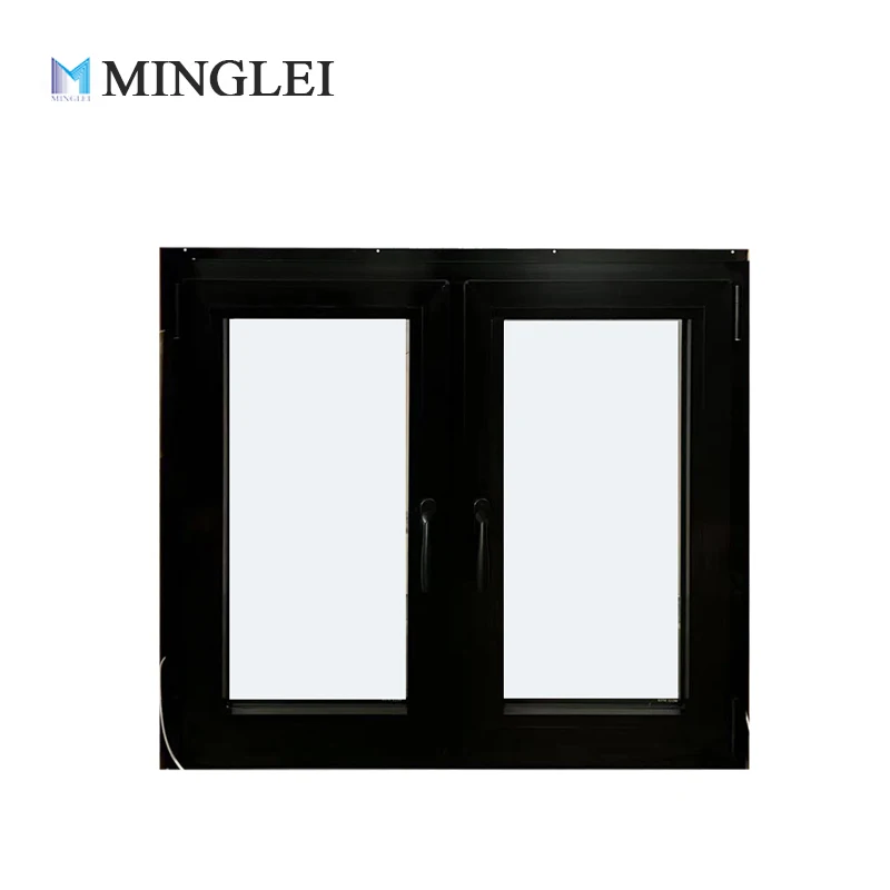 European Standard Swing Windows Thermal Break Window Double Glazed House Aluminum Casement Window