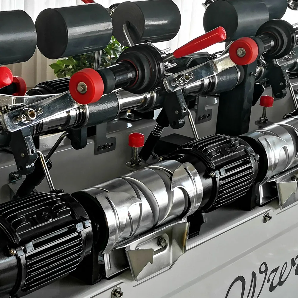 
high speed grooved drum filament bobbin winder / winding machine with feeding system 