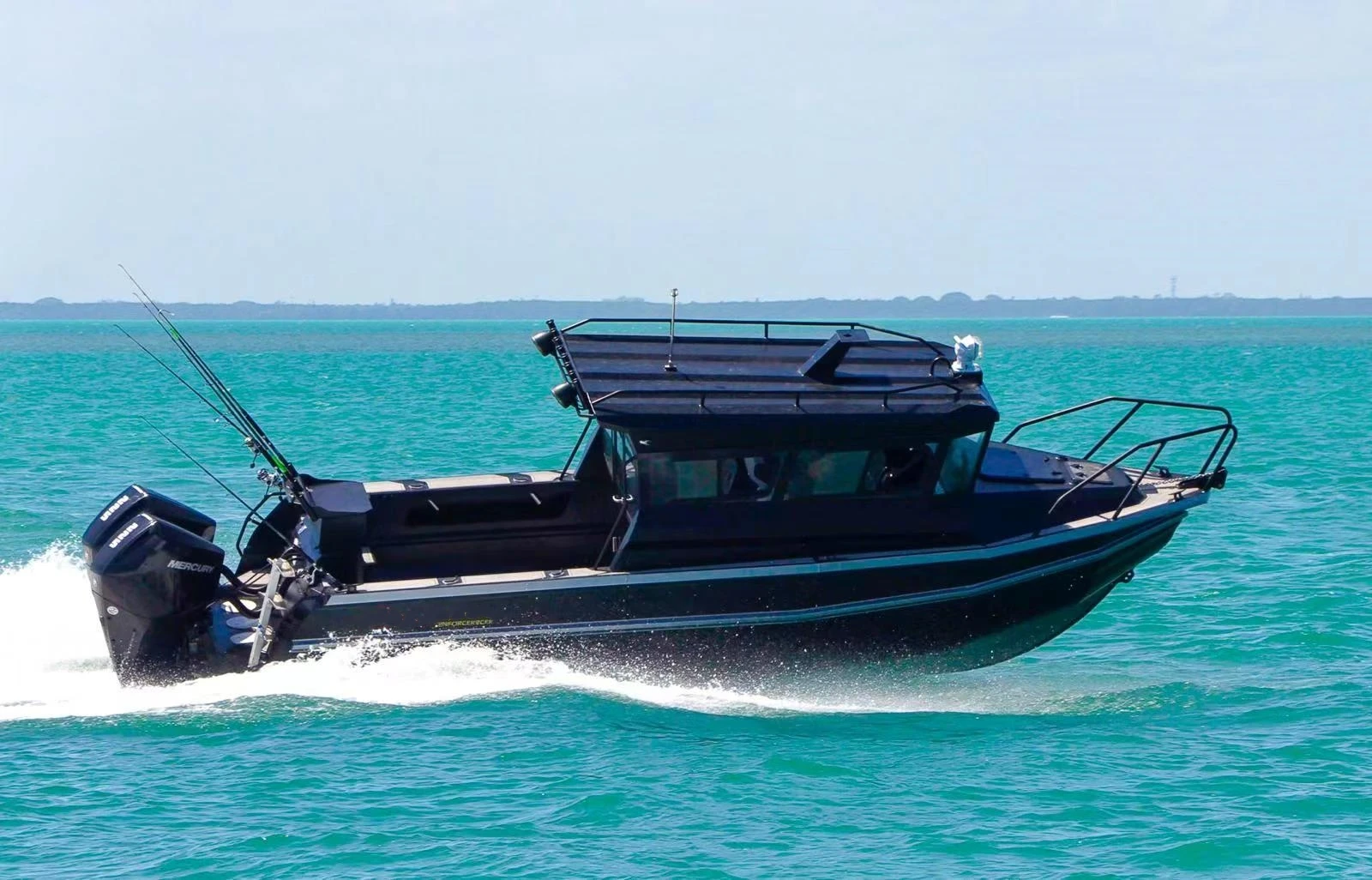 Allsealion 25ft 7.5m Luxury Welded Speed Aluminum Fishing Speed Boat