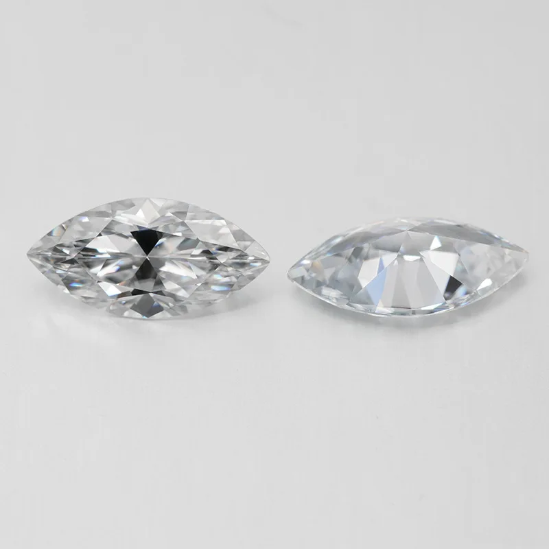 Madonna Jewelry Marquises  Loose Moissanite VVS Pass Diamond Tester Gra Moissanite Stone