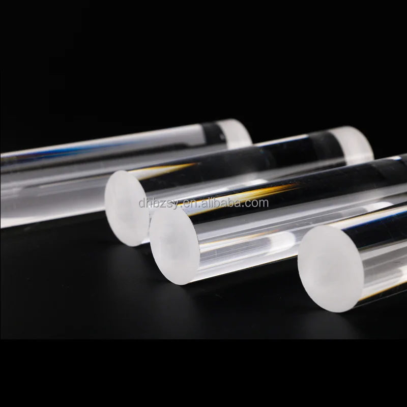  High temperature resistant quartz glass rod with transparent tape holes