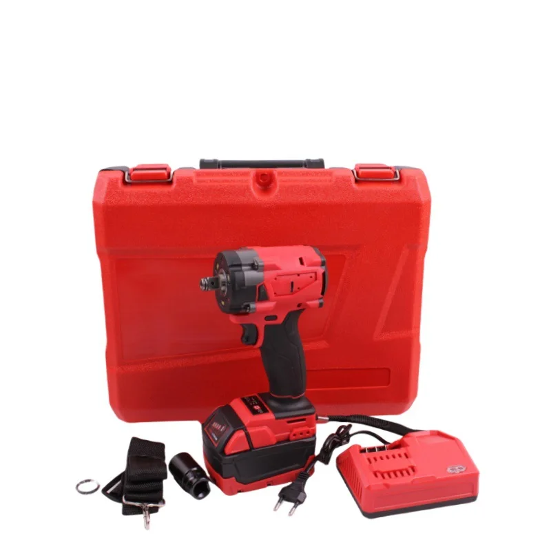 China factory 350N.m Hot Sale Cordless Impact Wrench Battery  Wrench Automobile repair Electric charging wrench